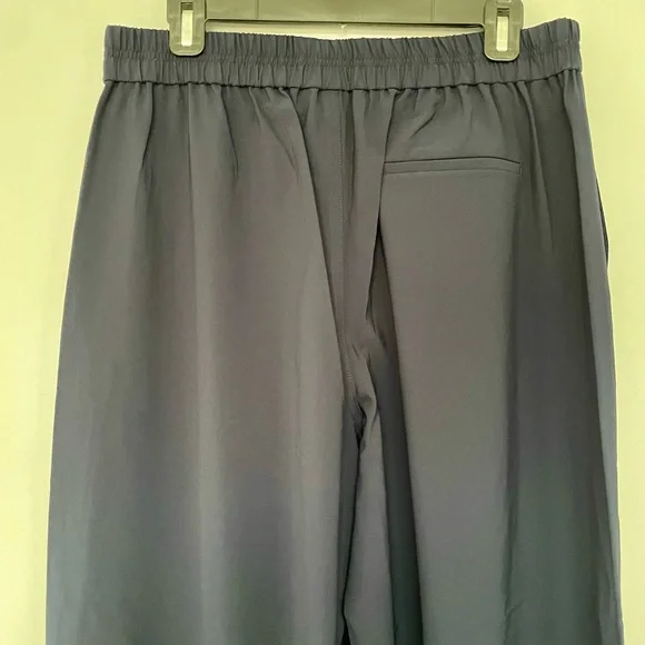 MM.LaFleur - Elena 2.0 Culotte Origami Tech Dark Navy Wide-Leg Trousers - Picture 5 of 7